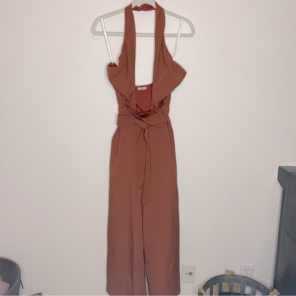 Womens The Clothing Company Burnt Orange Jumper